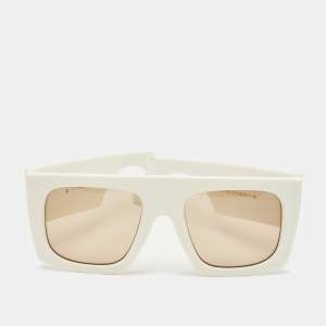 Pre Owned Etro White/Grey SZJ70 EtroScreen Square Sunglasses