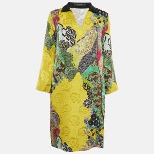 Etro Multicolor Printed Jacquard Short Dress S
