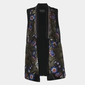 Etro Multicolor Floral Brocade Fabric Jacket S