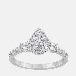 Pre Owned 1.25ct 14k White Gold Lab Grown Diamond Engagement Ring