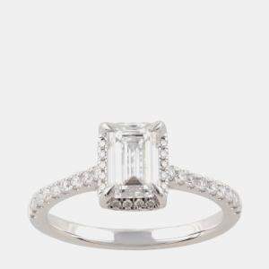 Pre Owned 1.45ct 14k White Gold Lab Grown Diamond Engagement Ring