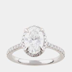 Pre Owned 1.95ct 14k White Gold Lab Grown Diamond Engagement Ring