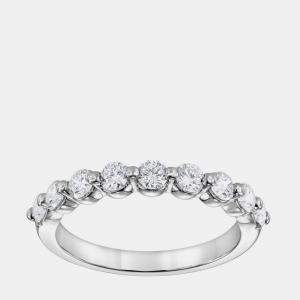 Pre Owned 0.5ct 14k White Gold Lab Grown Diamond Band