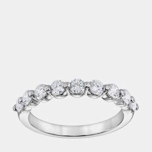 Pre Owned 0.7ct 14k White Gold Lab Grown Diamond Band