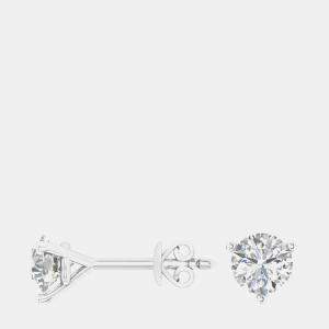 مملوكة مسبقًا 1.5ct 14k White Gold Lab Grown Diamond Martini Stud Earring