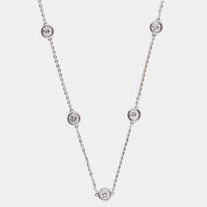 مملوكة مسبقًا 1.5ct 14k White Gold Lab Grown Diamond Diamond by The Yard Necklace