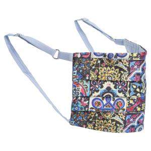 Collars & Cuffs Non-Medical Handmade Mosaic Blue Face Mask (Available for UAE Customers Only)