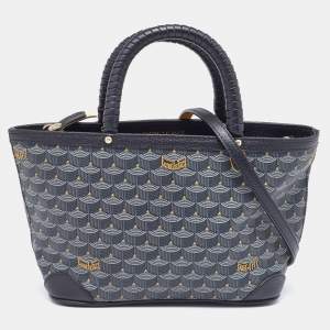 Faure Le Page Black Coated Canvas and Leather Daily Battle 19 Crossbody Bag