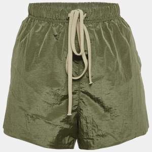 Fear of God Green Nylon Ripstop Running Shorts XXS