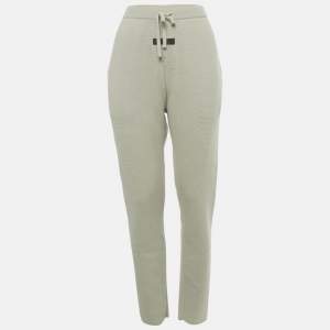 مملوكة مسبقًا بنطلون فير أوف جود ميلانو محبوك أخضر صغير