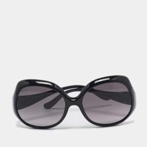 Fendi Black Gradient FS5143 Oversized Sunglasses