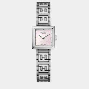 Fendi Silver Steel Watch