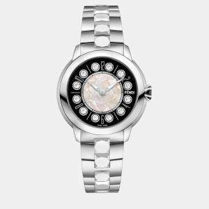 Fendi Silver steel Watch