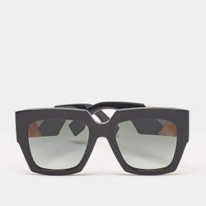 Pre Owned Fendi Black Gradient FF0263/S Facets Square Sunglasses