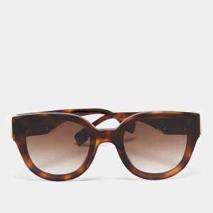 Fendi Tortoise Brown Gradient FE40111i First Square Sunglasses
