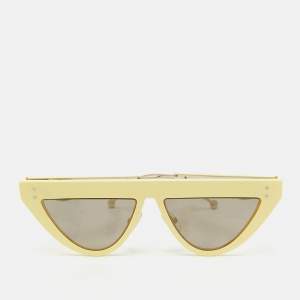 Fendi Yellow Black FF 0371/S Defender Sunglasses