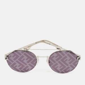 Fendi Black FF40060U FF Round Aviator Sunglasses