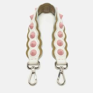 مملوكة مسبقًا حمالة كتف مزينة بفندي جلد متعدد الألوان