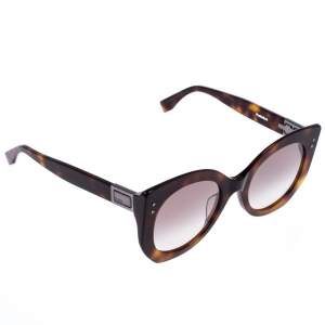 Fendi Brown Tortoise FF 0265/S Peekaboo Sunglasses