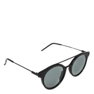 Fendi Black / Green FF 0225/S Round Sunglasses