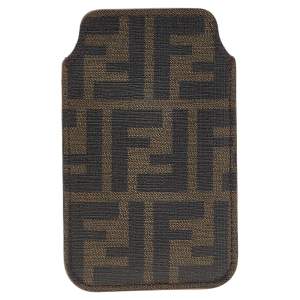 Fendi Tobacco Zucca Coated Canvas iPhone 4/5 Case