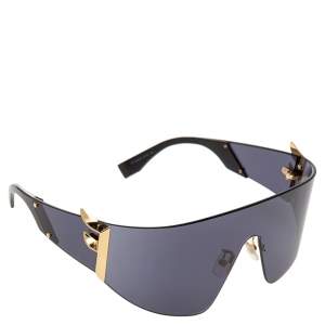 Fendi Black FF 0382/S  Shield Sunglasses