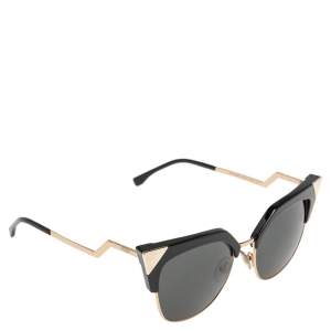 Fendi Black/Grey FF0149 Iridia Cat Eye Sunglasses