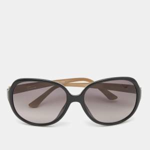 Fendi Black/Brown FS5274 Gradient Oversized Sunglasses