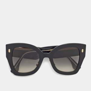 Fendi Black FF043/G/S Square Oversized Sunglasses