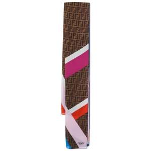 Fendi Multicolor FF Print Silk Stole 
