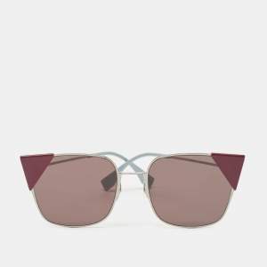 Pre Owned Fendi Purple/Blue FF0191/S Cat Eye Sunglasses