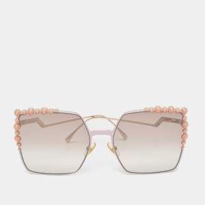 Fendi Multicolor Gradient FF0259/S Studded Oversized Sunglasses