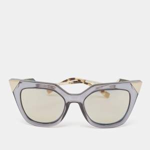 Fendi Blue Gradient Iridia Cat Eye Sunglasses