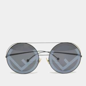 Fendi Black FF 0285/S Round Sunglasses