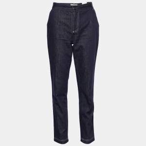 Fendi Blue Denim Fendimania Skinny Fit Jeans M Waist 30"
