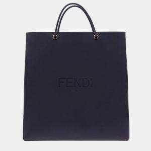 Fendi Black Leather Tote bag