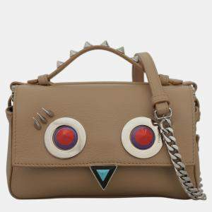 Fendi Hypnoteyes Double Micro Baguette Crossbody Bag