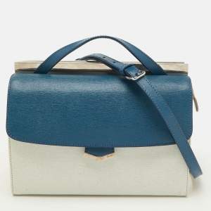Fendi Multicolor Leather Small Demi Jour Top Handle Bag