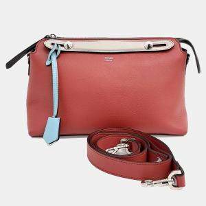 Fendi Red Leather By The Way Bag