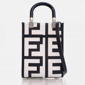 Pre Owned Fendi x Marc Jacobs Mini Vitello King Sunshine Shopper Tote