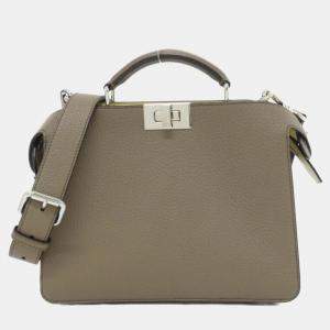 Pre Owned Fendi Peekaboo I See You Small Handbag