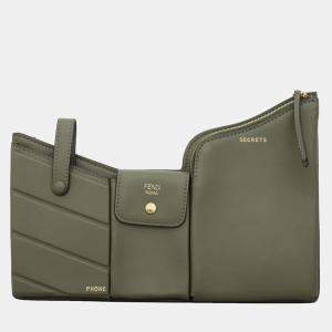 Pre Owned 3 Pockets Crossbody Bag