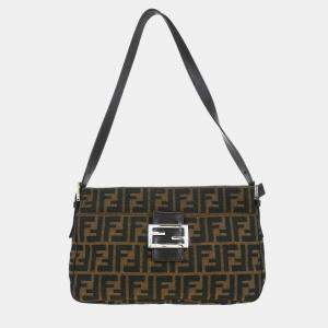 مملوكة مسبقًا Fendi Brown Zucca Handbag