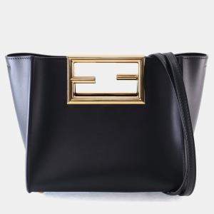 Pre Owned Fendi Small Calfskin Way Tote