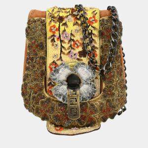 مملوكة مسبقًا Fendi Brown Leather Shoulder Bag