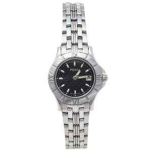 Fendi Black Stainless Steel 2600L Quartz Women's Wristwatch 27 mm