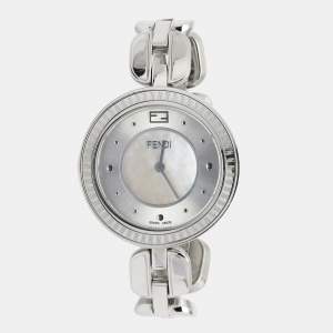 Fendi Mother of Pearl Stainless Steel My Way 3500M Women's Wristwatch 36 mm