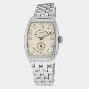 Pre Owned Franck Muller Casablanca Manual Winding 1750S6 Stainless Steel Women's Wristwatch 25 mm