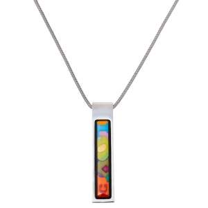 Frey Wille Multicolor Ode to Joy of Life Endless Love Cascade Pendant Necklace