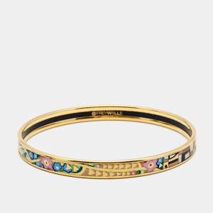 Frey Wille Hommage à Gustav Klimt The Ultimate Kiss Bordered Ultra Bangle